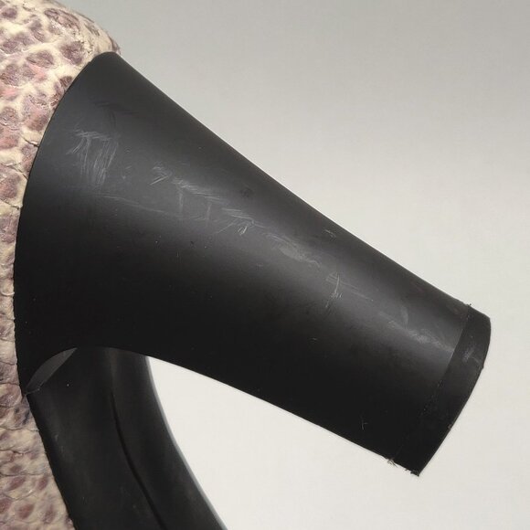 Rockport Women's Total Motion Pump Block Heel in Python Snakeskin Leather - Picture 13 of 15